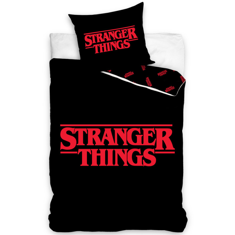 Obliečky Stranger Things Black