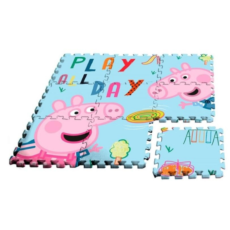 Penové puzzle Peppa Pig 90x60
