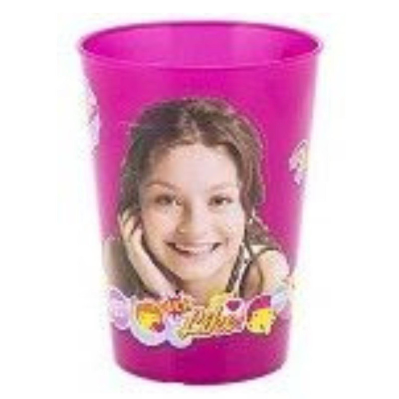 Plastový kelímok Soy Luna lila