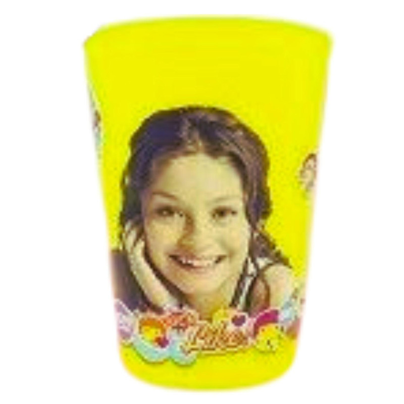 Plastový kelímok Soy Luna žltý