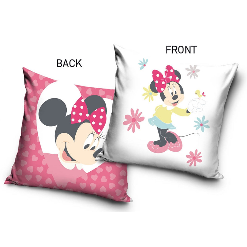 Obliečka na vankúšik Minnie s Malým Kanárkom