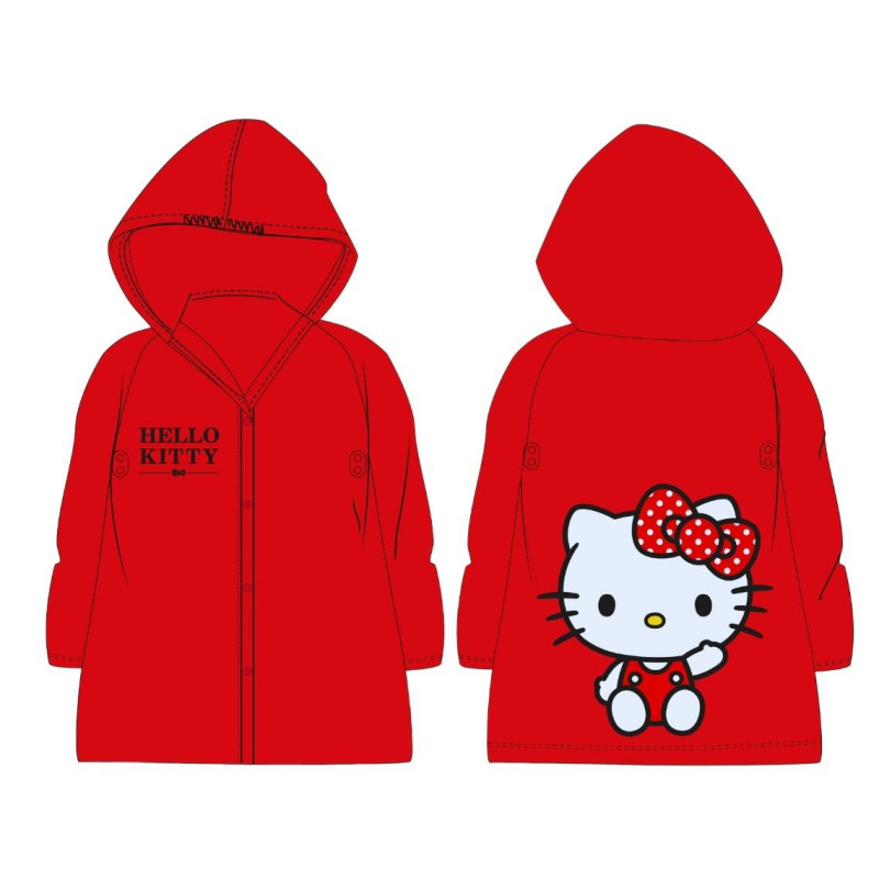 Pláštenka Hello Kitty mašlička