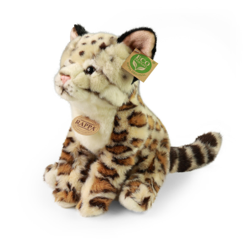 Plyšový ocelot sediaci