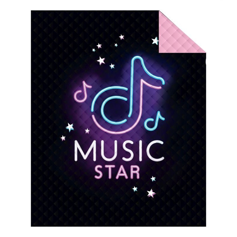 Prikrývka na posteľ Music Star