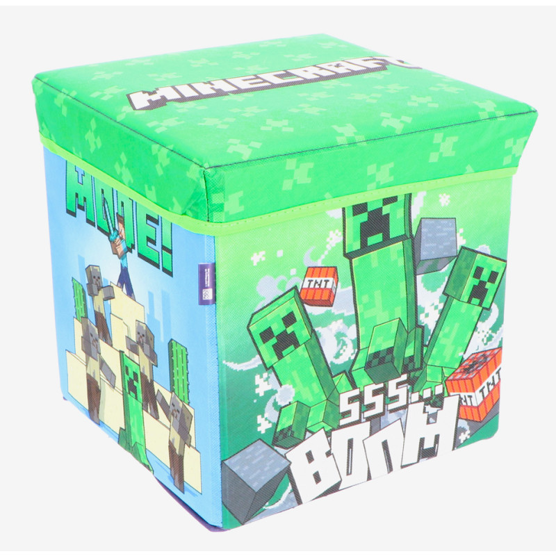 Taburet s úložným priestorom Minecraft