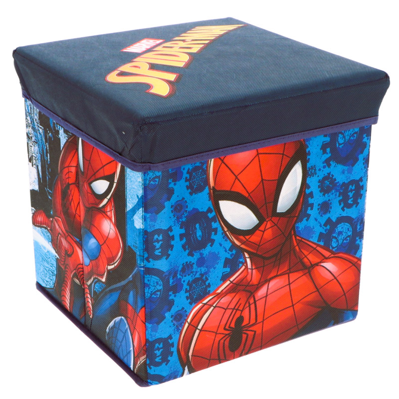 Taburet s úložným priestorom Spiderman