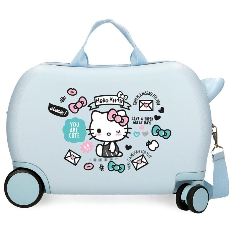 Kufor na kolieskach Hello Kitty You are cute