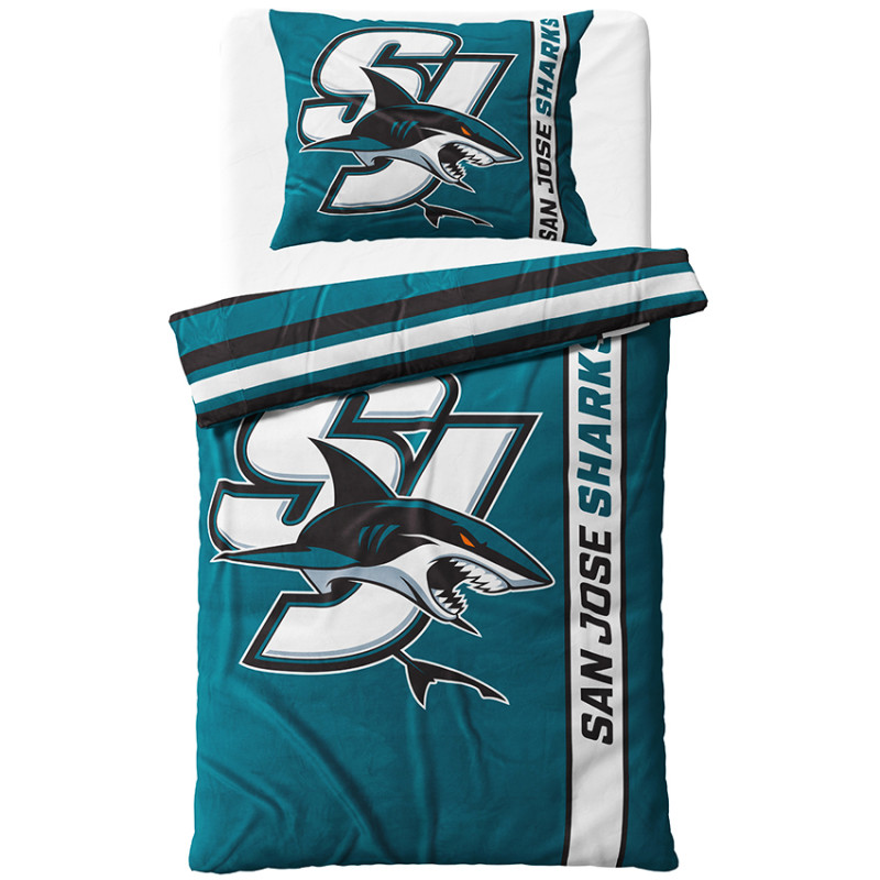 Mikroplyšové obliečky NHL San Jose Sharks Belt