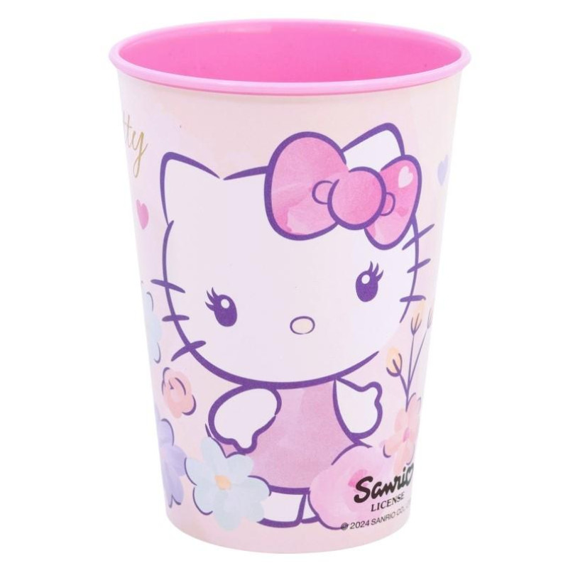 PLASTOVÝ KELÍMEK HELLO KITTY