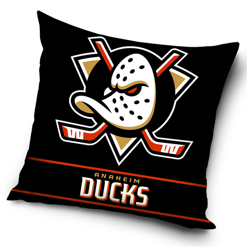 Vankúšik NHL Anaheim Ducks Black Mask