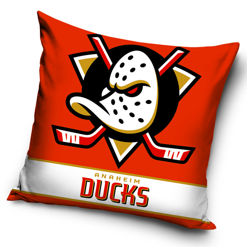 Vankúšik NHL Anaheim Ducks Orange Mask