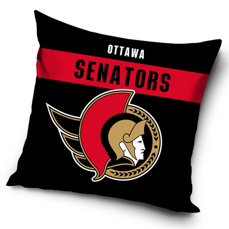 Vankúšik NHL Ottawa Senators Black