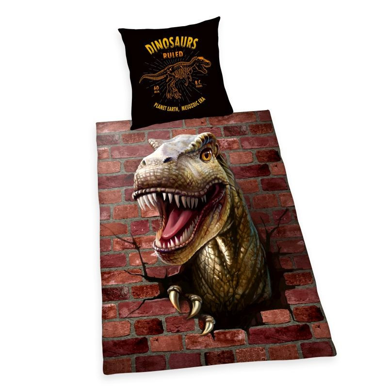 Obliečky 3D Efekt Dinosaurus