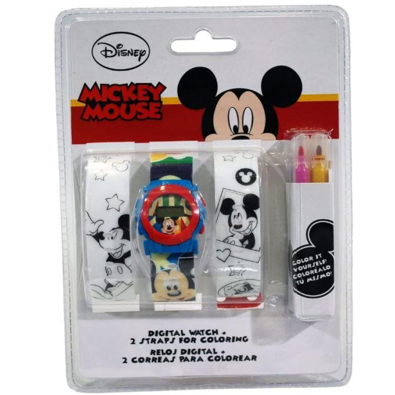 Súprava hodinky a remienky Mickey