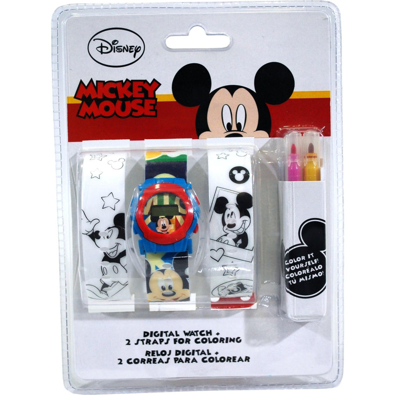 Súprava hodinky a remienky Mickey