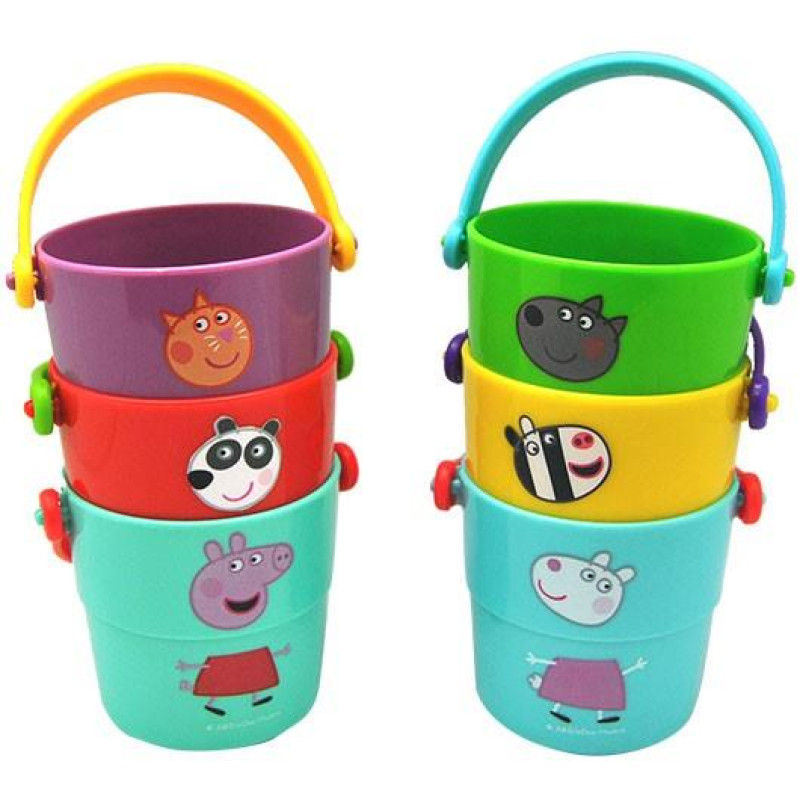 Stohovací kyblíčky Peppa Pig