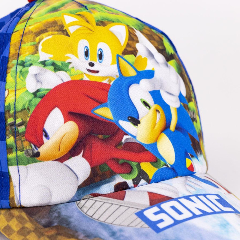 Kšiltovka Sonic my tři