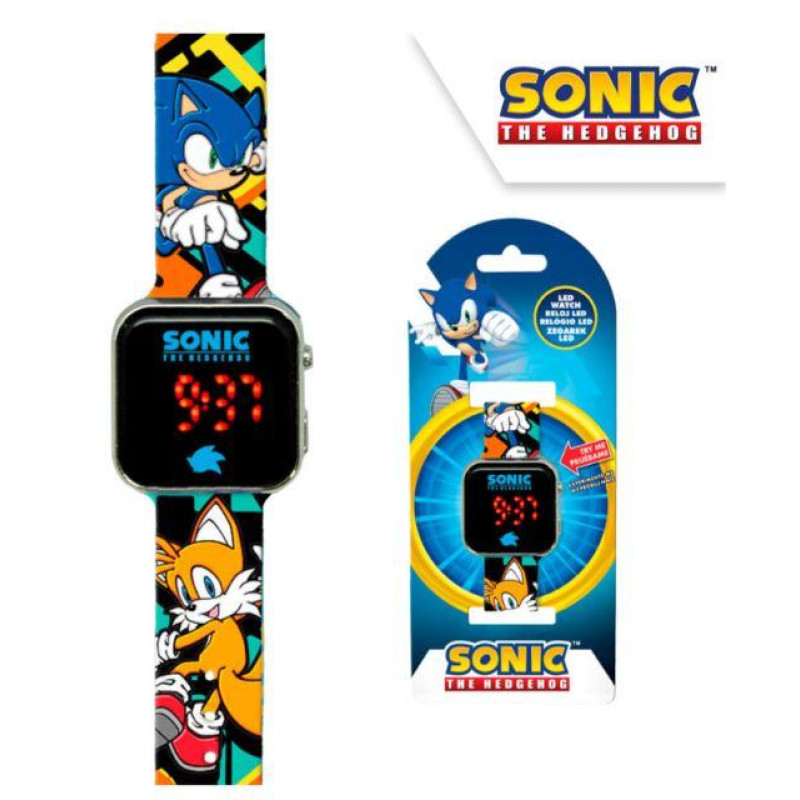 Led Hodinky Sonic a Tails