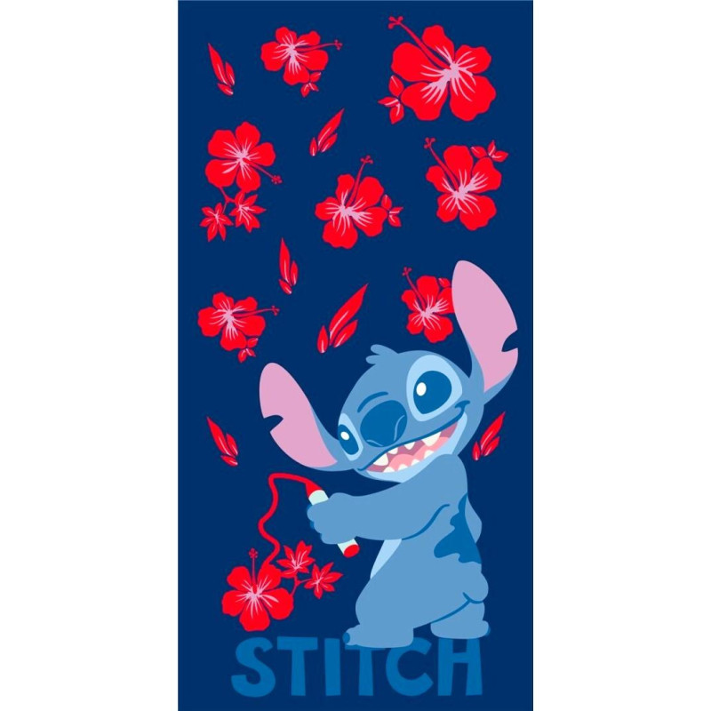 Osuška Lilo a Stitch Květiny