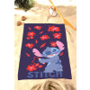 Osuška Lilo a Stitch Květiny