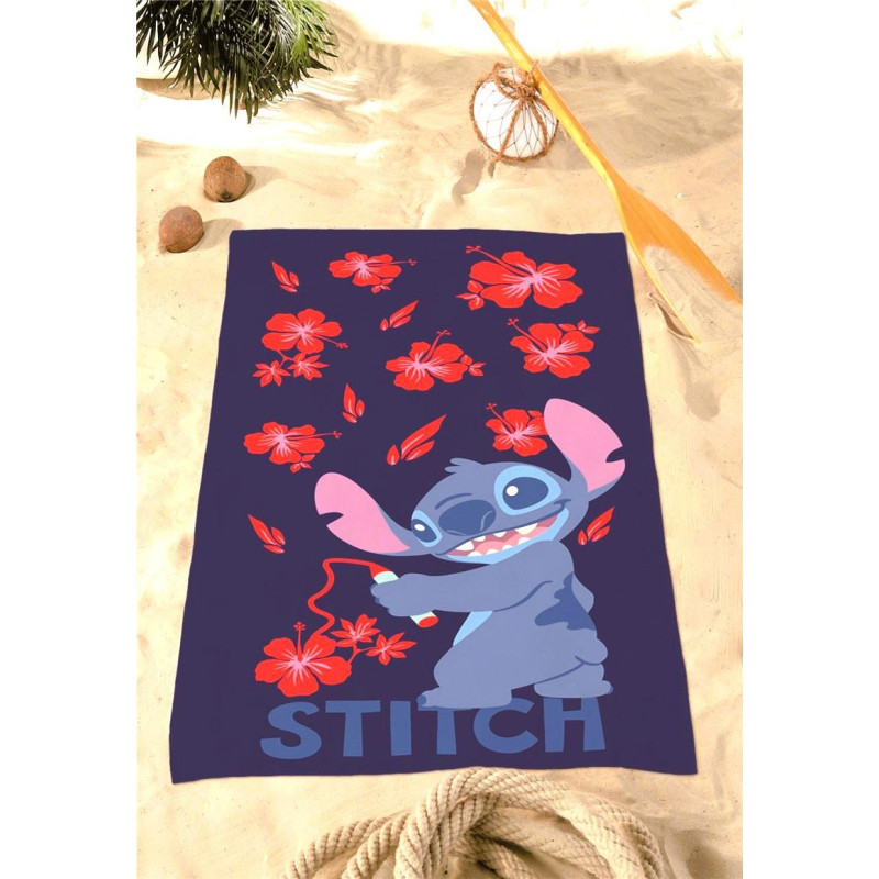 Osuška Lilo a Stitch Květiny