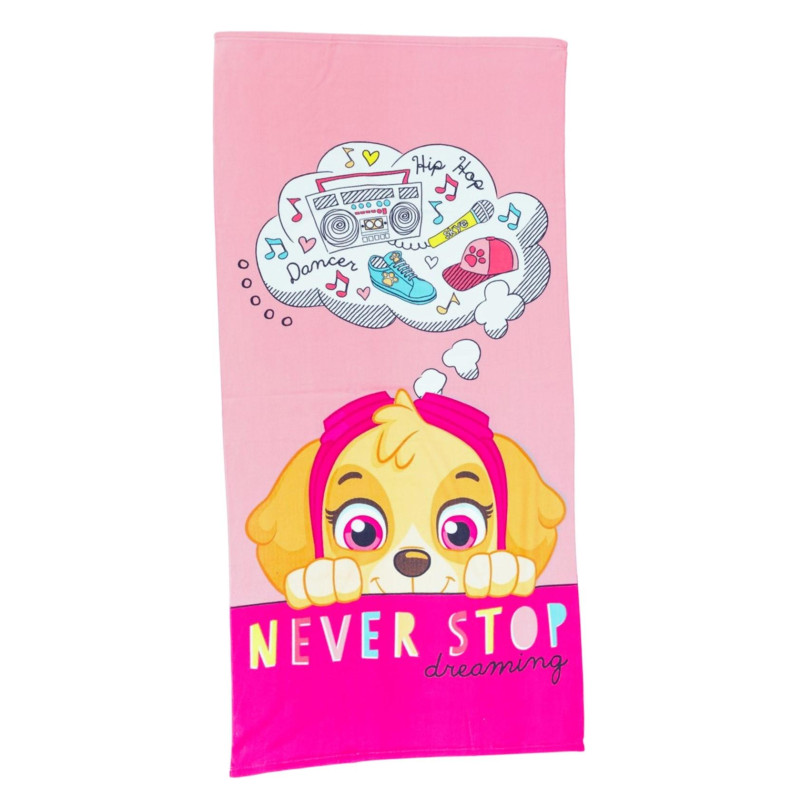 Osuška Tlapková Patrola Skye Never Stop