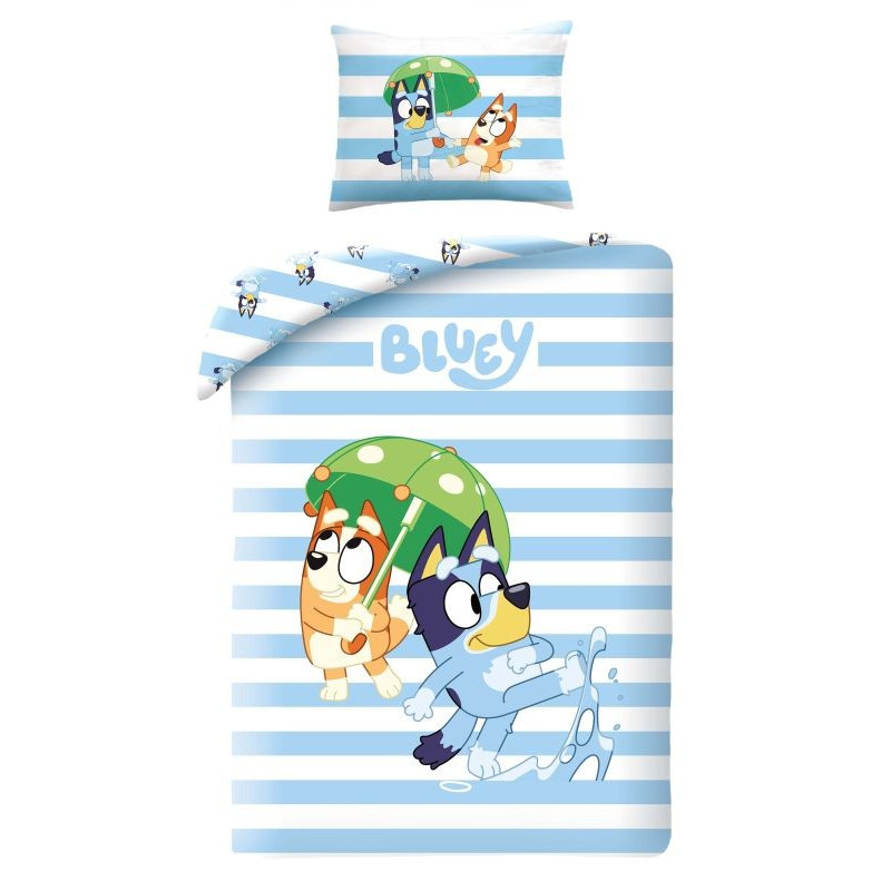Povlečení Bluey stripe  Bavlna, 140/200, 70/90 cm