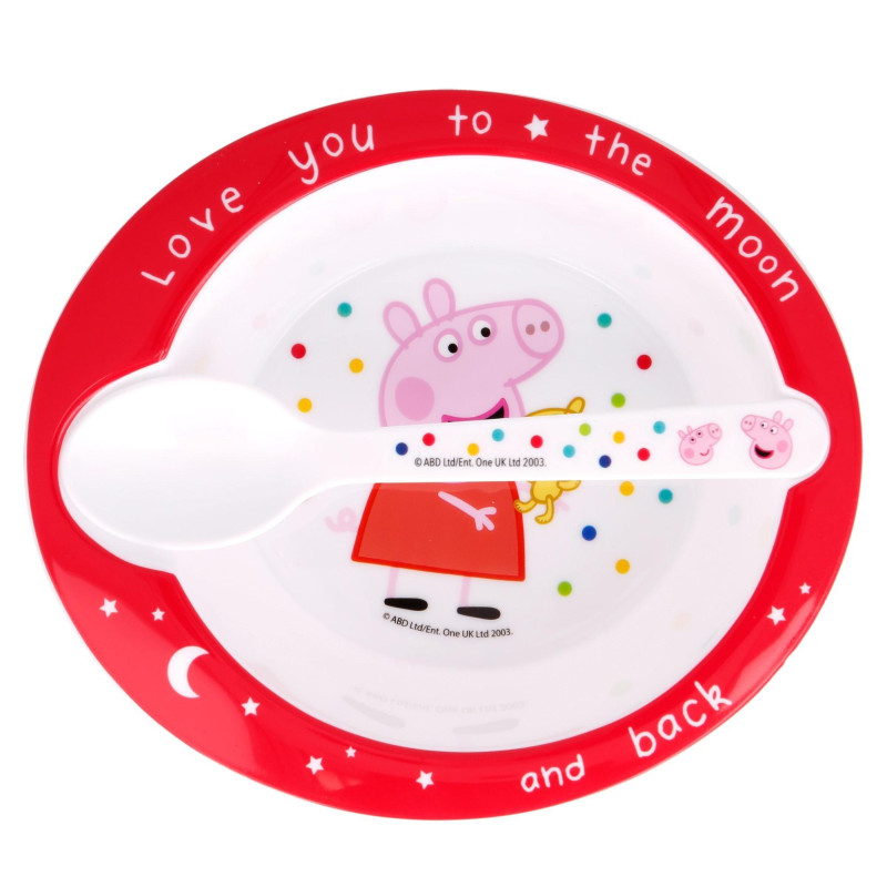 2 - DÍLNÁ PLASTOVÁ SOUPRAVA PEPPA PIG baby