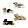Plyšový pes ležící 22 cm ECO-FRIENDLY