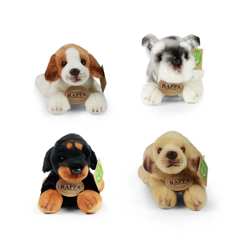 Plyšový pes ležící 22 cm ECO-FRIENDLY