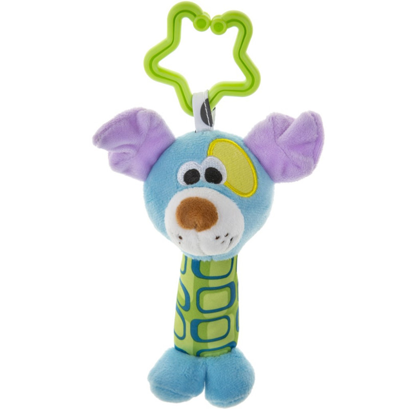 Plyšová hračka s hrkálkou Psík