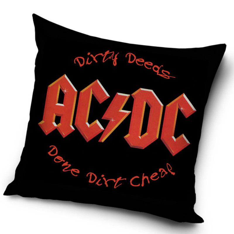 Povlak na polštářek AC/DC Dirty Deeds
