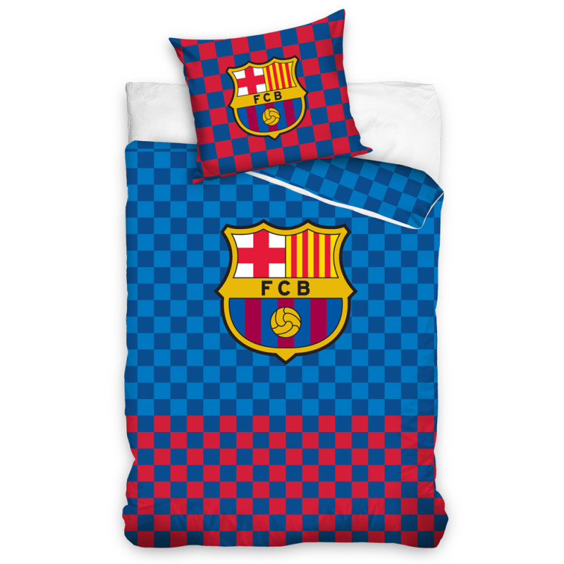 Povlečení FC Barcelona Chessboard