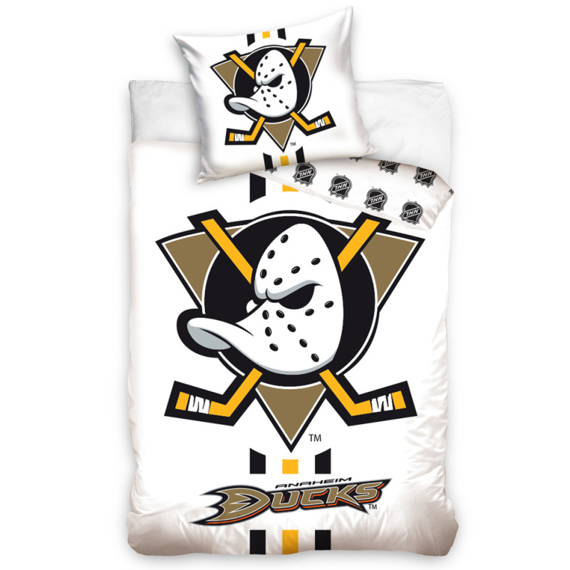 Obliečky NHL Anaheim Mighty Ducks White