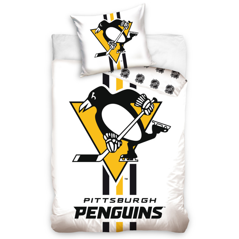 Obliečky NHL Pittsburgh Penguins White