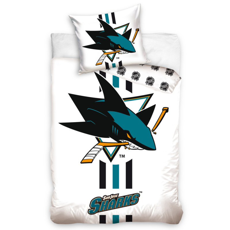 Obliečky NHL San Jose Sharks White