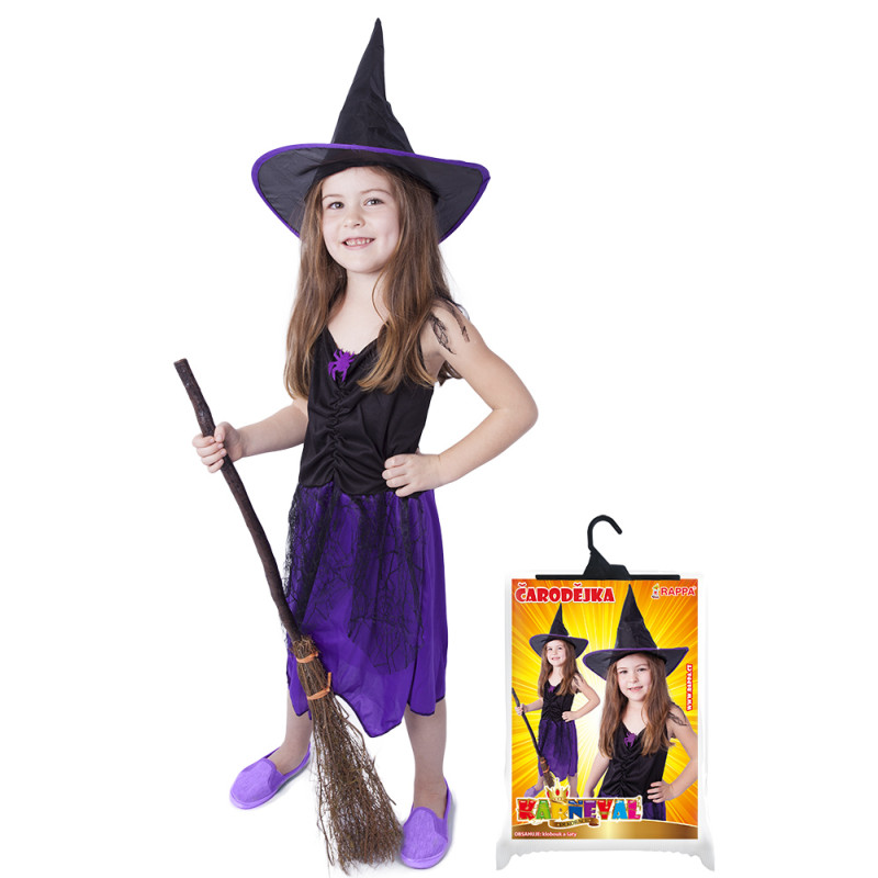 Kostým Čarodejnica s klobúkom/Halloween
