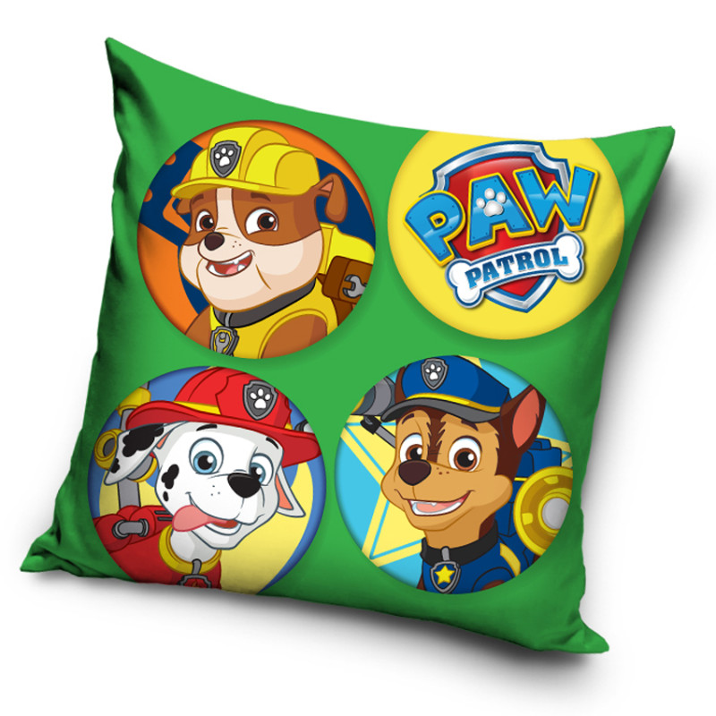 Obliečka na vankúšik Tlapková Patrola V Bublinách