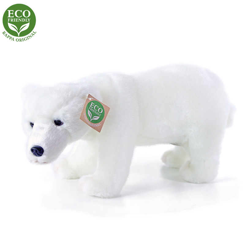Plyšový medveď polárny 28 cm ECO-FRIENDLY