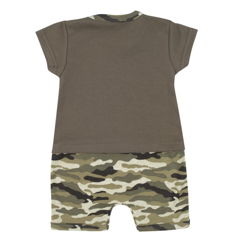Letné overal New Baby Army boy