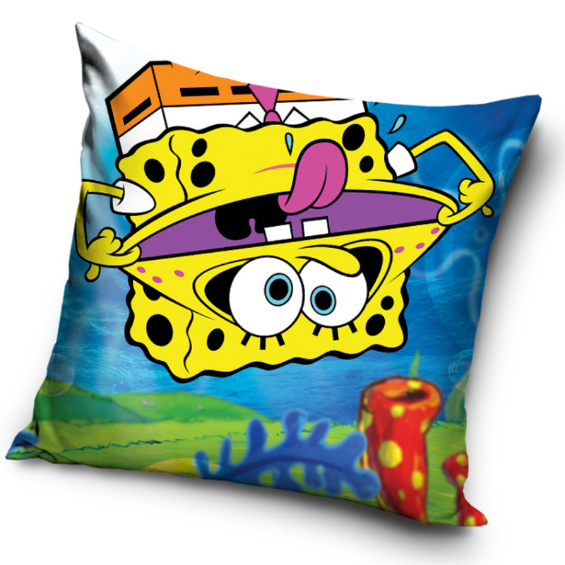 Obliečka na vankúšik Sponge Bob Hore Nohami