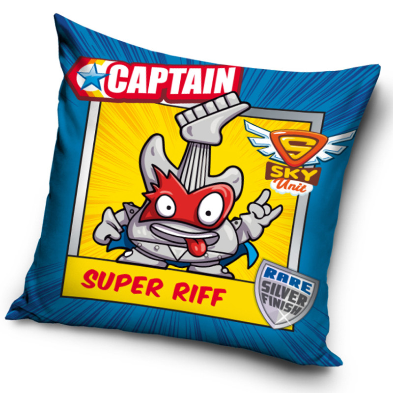 Obliečka na vankúšik SuperZings Kapitán Super Riff