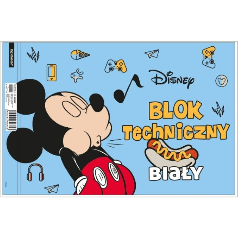 KRESLIACÍ BLOK A4 DISNEY MICKEY