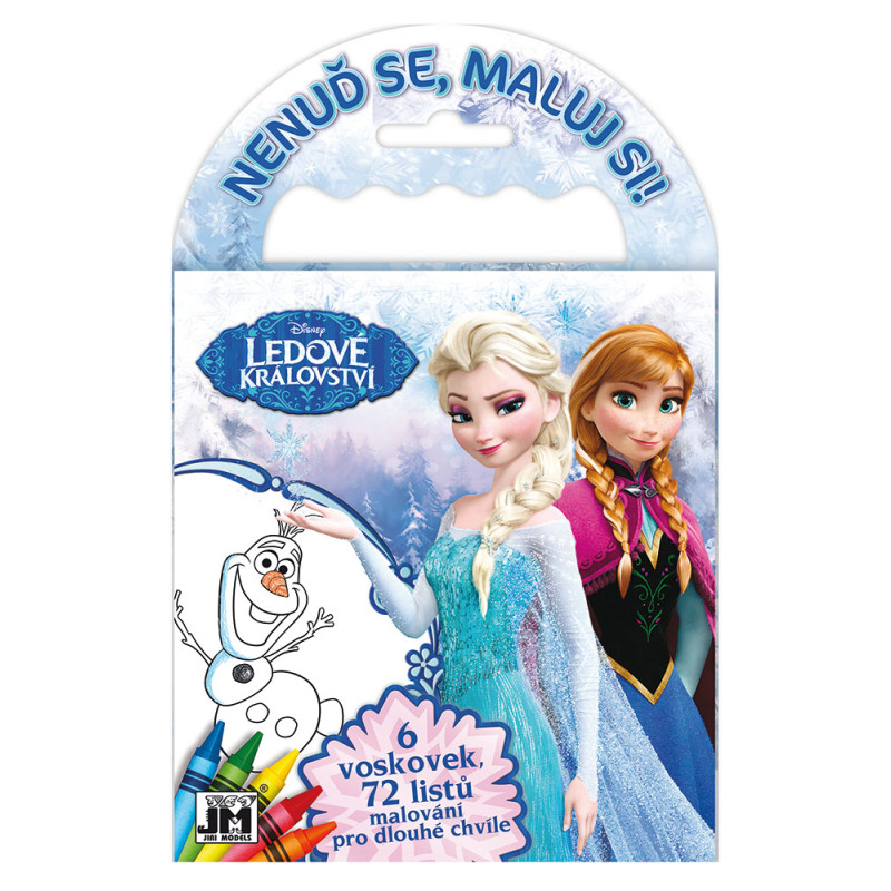 Omalovánka na cesty FROZEN - Ledové království