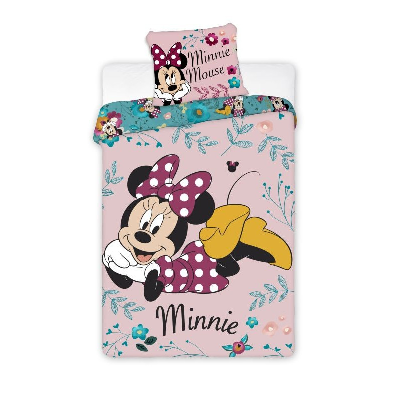 Obliečky Minnie kvety