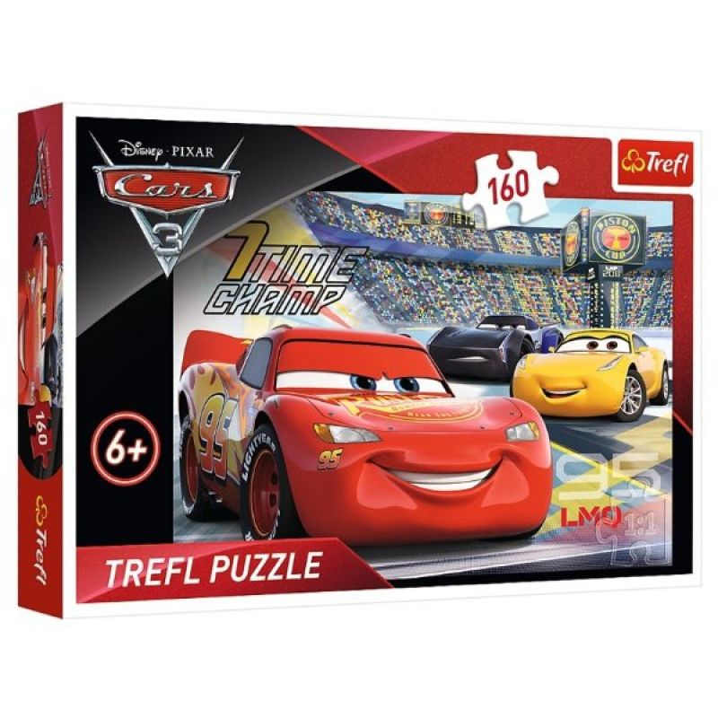 PUZZLE DISNEY CARS 3 NA OKRUHU 160 dielikov