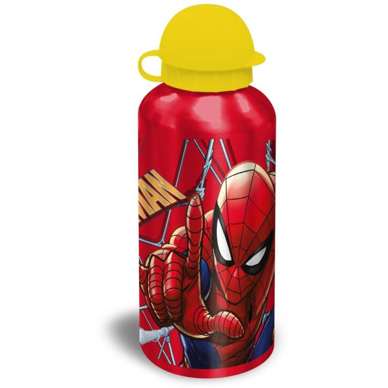 Fľaša Spiderman red ALU
