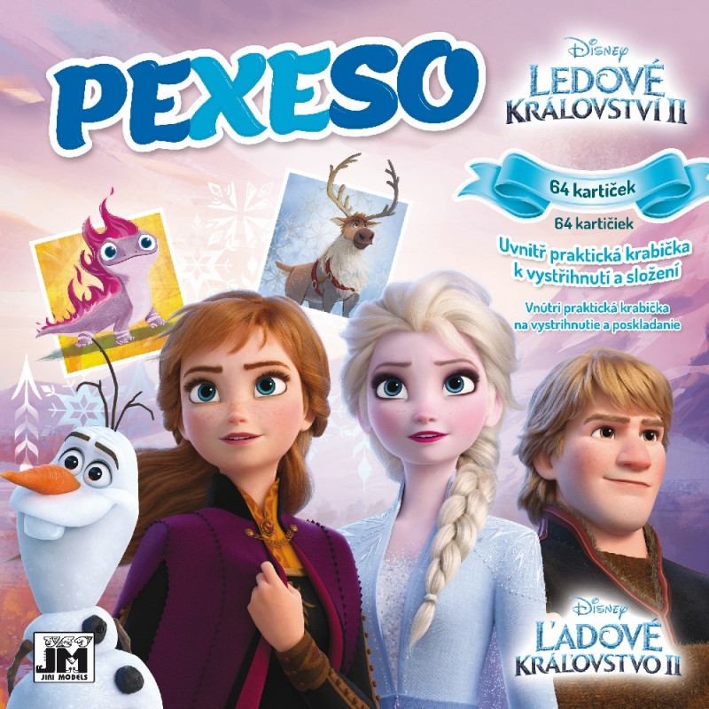 Pexeso v zošite FROZEN 2 - Ľadové kráľovstvo