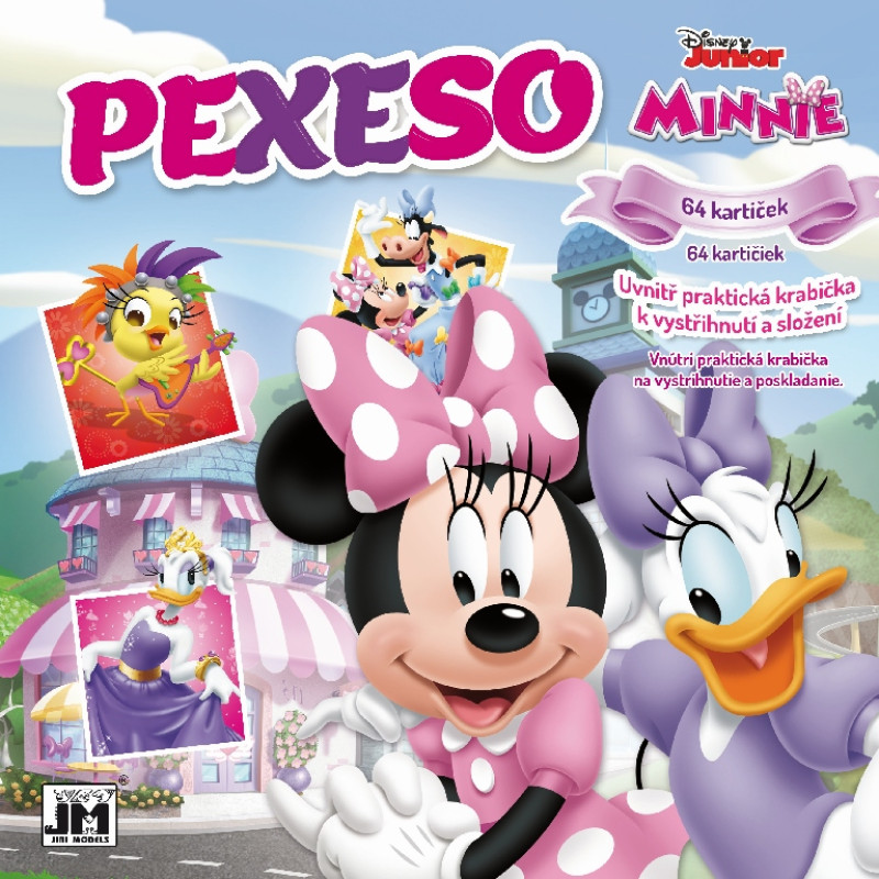 Pexeso v zošite Minnie