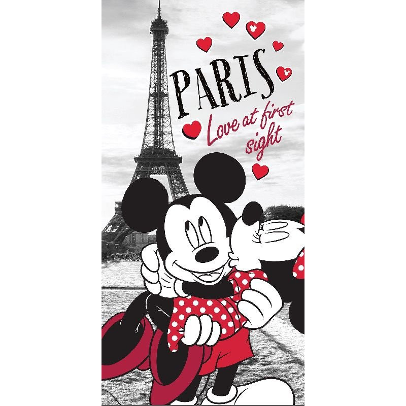 Osuška Mickey a Minnie v Paríži